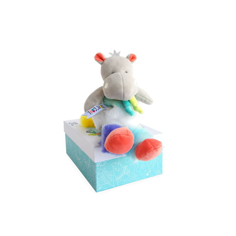 Tropicool hippopotame peluche 30 cm 